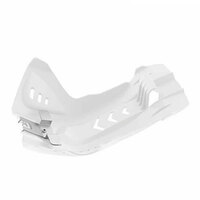 Polisport White Fortress Skid Plate for KTM 50 SX 2012