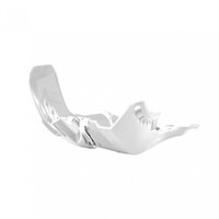 Polisport White Fortress Skid Plate for Husqvarna TE250i 2018-2019