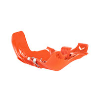 Polisport Orange Fortress Skid Plate/Linkage Guard for KTM 250 SX 2017-2018