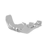 Polisport White Fortress Skid Plate/Linkage Guard for KTM 250 SX 2019-2022