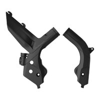Polisport Black Frame Protectors for KTM 150 EXC tpi 2020-2022