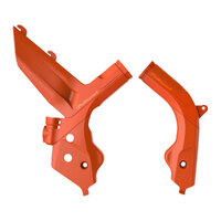 Polisport Orange Frame Protectors for KTM 150 EXC tpi 2020-2022
