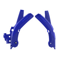 Polisport Blue Frame Protectors for Sherco 125 SE Factory 2020-2022