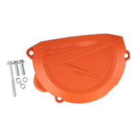 Polisport Orange Clutch Cover for KTM 250 EXC 2008-2012
