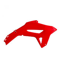 Polisport Red Radiator Shrouds for Honda CRF250R 2022