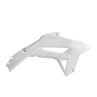 Polisport White Radiator Shrouds for Honda CRF450R 2021-2022