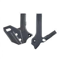 Polisport Black Frame Protectors for Suzuki DR-Z400E 2000-2022
