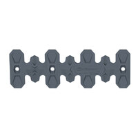 Polisport Grey Armadillo 4T Short Pipe Guard for Husqvarna FS450 2015-2022