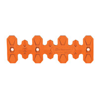 Polisport Orange Armadillo 4T Short Pipe Guard for Honda CR450R 1981-1983