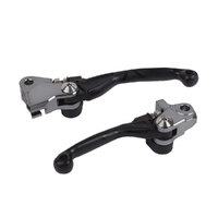 Polisport Black Folding Lever Set for KTM 350 EXC-F 2014-2022