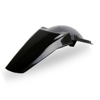 Polisport Black Rear Fender for Kawasaki KX125 2003-2008