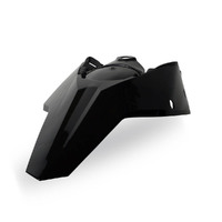 Polisport Black Rear Fender Combo for KTM 125 EXC 2008-2010