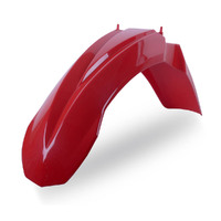 Polisport Red Front Fender for Gas Gas EC125 2T 2008-2010