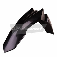 Polisport Black Front Fender for Honda CRF250R 2014-2017