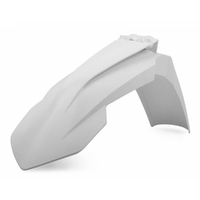 Polisport White Front Fender for KTM 300 EXC tpi Six Days 2022