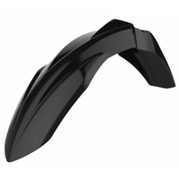 Polisport Black Front Fender for Kawasaki KX250 (KX250F) 2019-2022