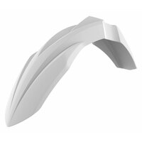 Polisport White Front Fender for Kawasaki KX450 (KX450F) 2019-2022