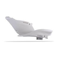 Polisport White Side Covers for Kawasaki KX125 1999-2002