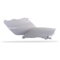 Polisport White Side Covers for Yamaha YZ125 2002-2014