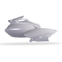 Polisport White Side Covers for Yamaha YZ450F 2003-2005