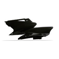 Polisport Black Side Covers for Kawasaki KX250F 2006-2008