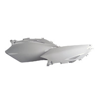 Polisport White Side Covers for Honda CRF250R 2010