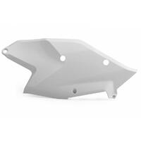 Polisport White Side Covers for KTM 350 EXC-F Six Days 2017-2019