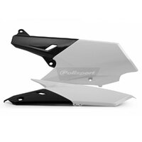 Polisport White Side Panels for Yamaha YZ450FX 2016-2018