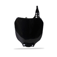 Polisport Black Number Plate for Yamaha YZ125 2000-2004