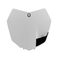 Polisport White Number Plate for KTM 450 SX-F 2013-2015