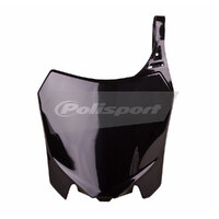 Polisport Black Number Plate for Honda CRF450R 2013-2016