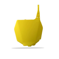 Polisport Yellow Number Plate for Suzuki RM125 2001-2012