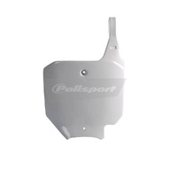 Polisport White Number Plate for Honda CR85R 2003-2008