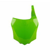 Polisport Green Front Number Plate for Kawasaki KX85 (BW) 2014-2022