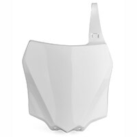 Polisport White Number Plate for Kawasaki KX85 (BW) 2014-2022