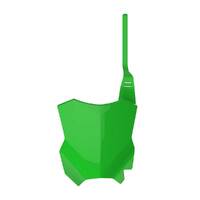 Polisport Green Number Plate for Kawasaki KX450F 2016-2018