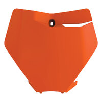 Polisport Orange Number Plate for KTM 350 SX-F 2019-2022