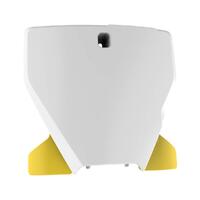 Polisport White Number Plate for Husqvarna TC125 2019-2022