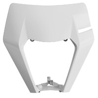 Polisport White Headlight Surround for KTM 250 EXC Six Days 2017-2018