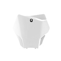 Polisport White Number Plate for Gas Gas EC250 2T 2021-2022