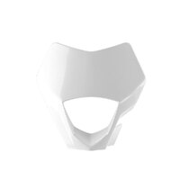 Polisport White Headlight Surround for Gas Gas EC250 2T 2021-2022