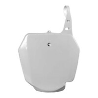 Polisport White Front Number Plate for Suzuki RM85L 2002-2022