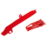 Polisport Red Chain Guide/Slider Kit for Honda CRF450R 2011-2012