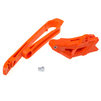 Polisport Orange Chain Guide/Slider Kit for KTM 500 EXC-F Six Days 2013-2016