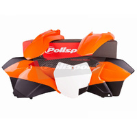 Polisport OEM (2014) Enduro Plastic Kit for KTM 450 EXC-F 2014-2016
