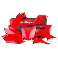 Polisport Red MX Plastic Kit for Honda CRF450R 2013-2016