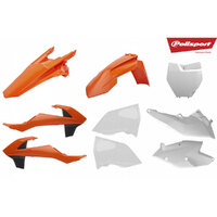 Polisport OEM (2018) MX Plastic Kit for KTM 125 XC-W 2017-2018
