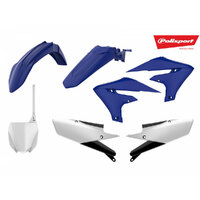 Polisport Blue/White MX Plastic Kit for Yamaha YZ250F 2019-2022