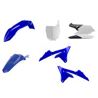 Polisport Blue/White/Black MX Plastic Kit for Yamaha YZ450F 2014-2017