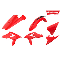 Polisport Red Enduro Plastic Kit for Beta RR350 4T 2018-2019